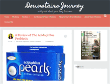 Tablet Screenshot of downstairsjourney.com